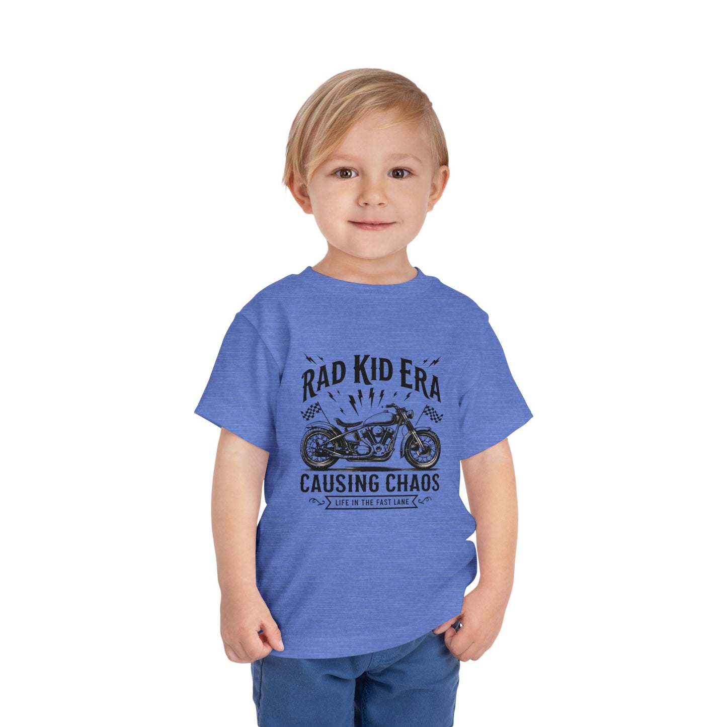 Rad Kid Era Toddler Tee, Trendy Kids Shirt, Cool Child Top, Retro Toddler Clothing