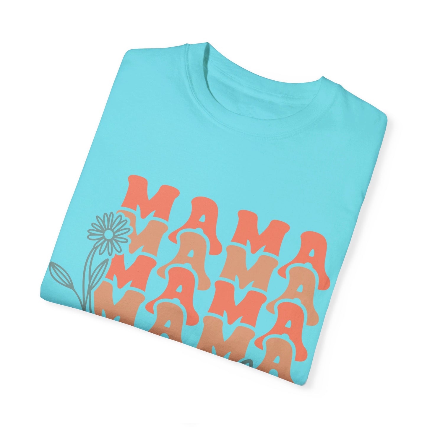 Mama Wildflower Comfort Color T-shirt