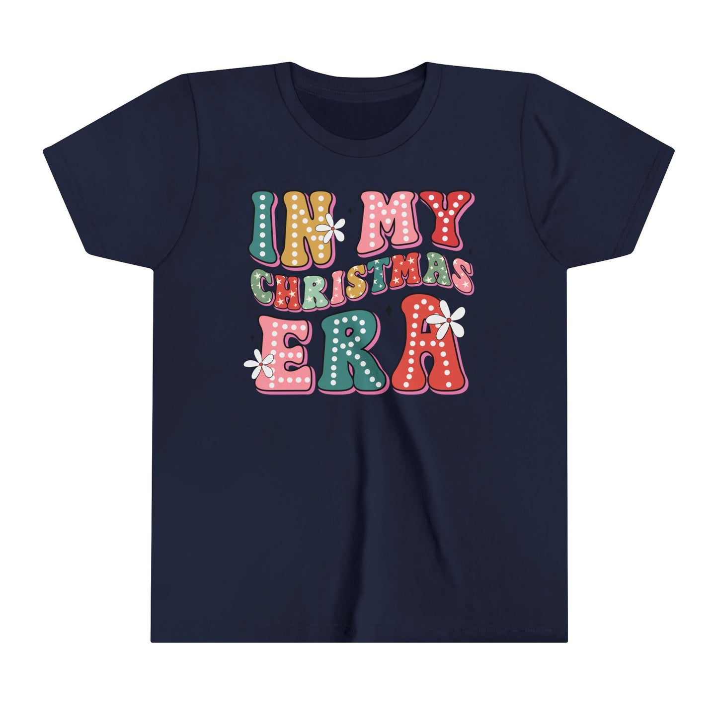 In My Christmas Era Youth Short Sleeve Tee