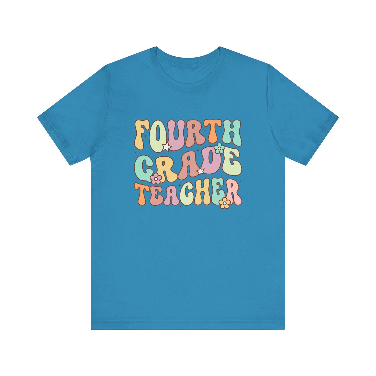 Fourth Grade Teacher Bella Canvas Shirt/Fourth Grade Team/Fourth Grade Teacher/4th Grade Teacher shirt/4th Grade/Bella Canvas