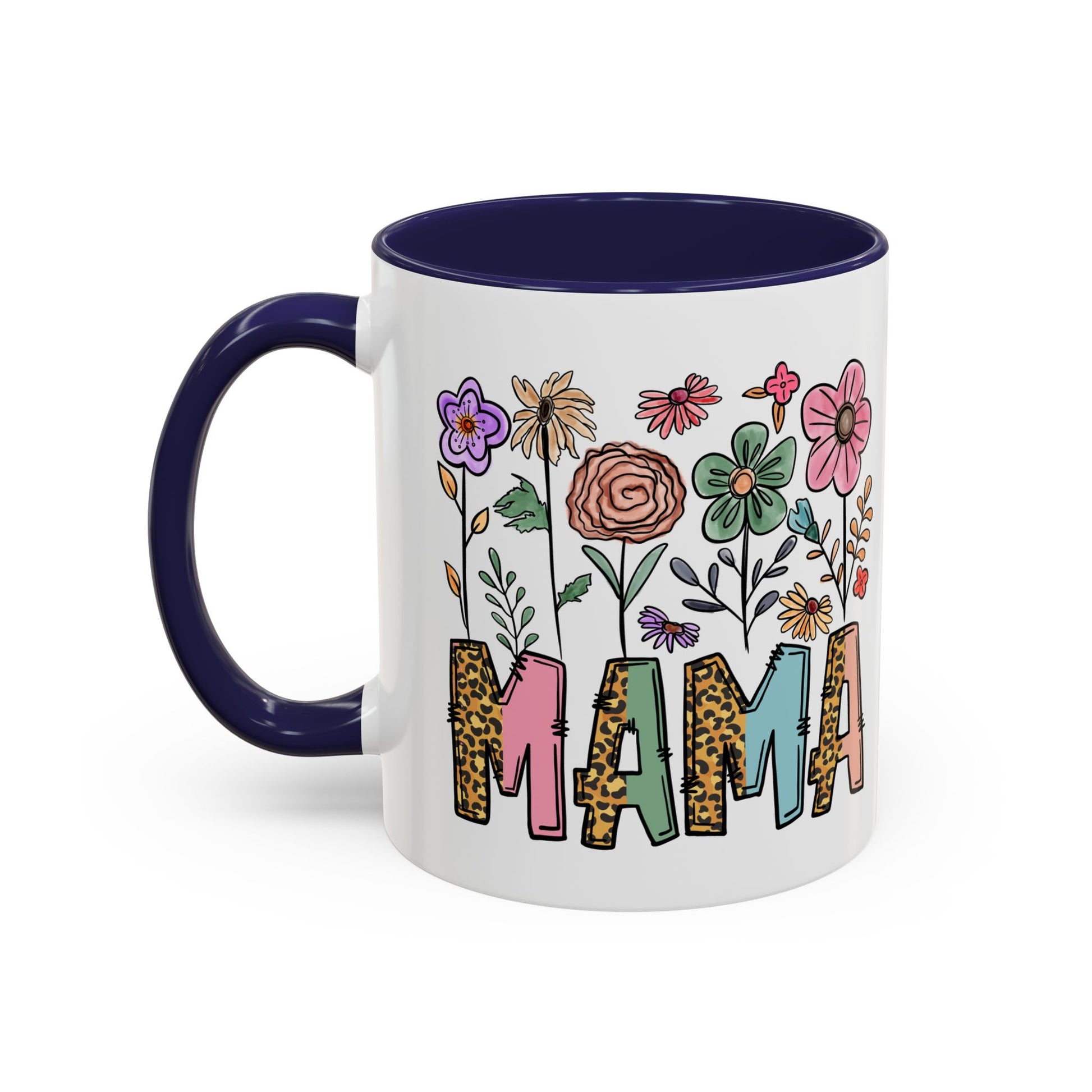 Mama Mug Accent Coffee Mug, 11oz
