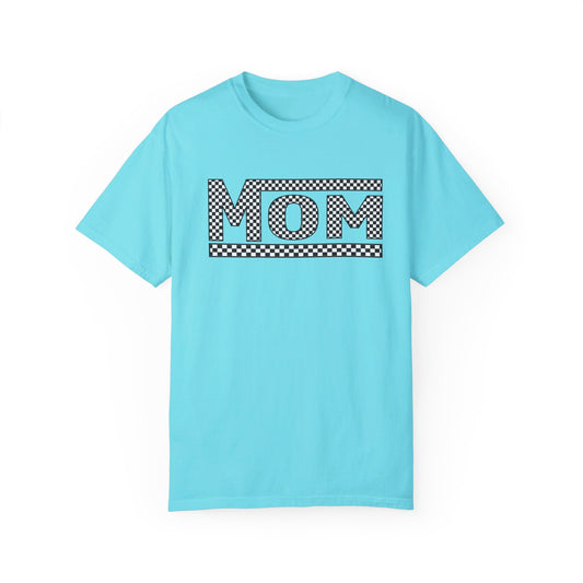 Mom Checkered Comfort Color T-Shirt