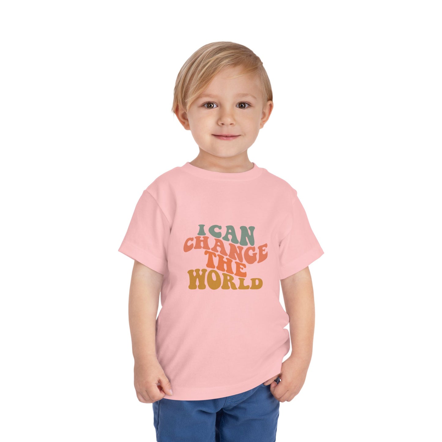 I Can Change the World Toddler Short Sleeve Tee