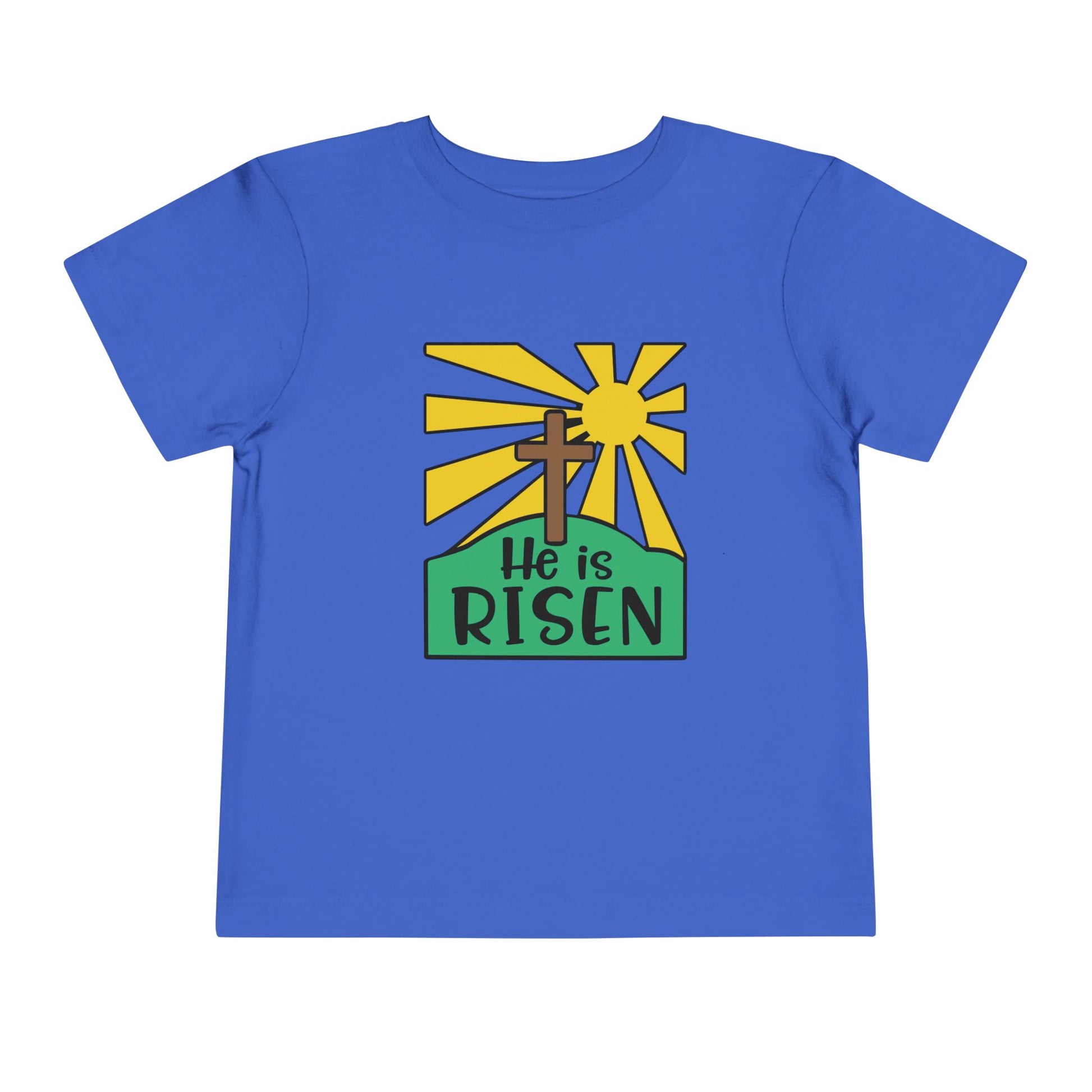 He is Risen Toddler Short Sleeve Tee