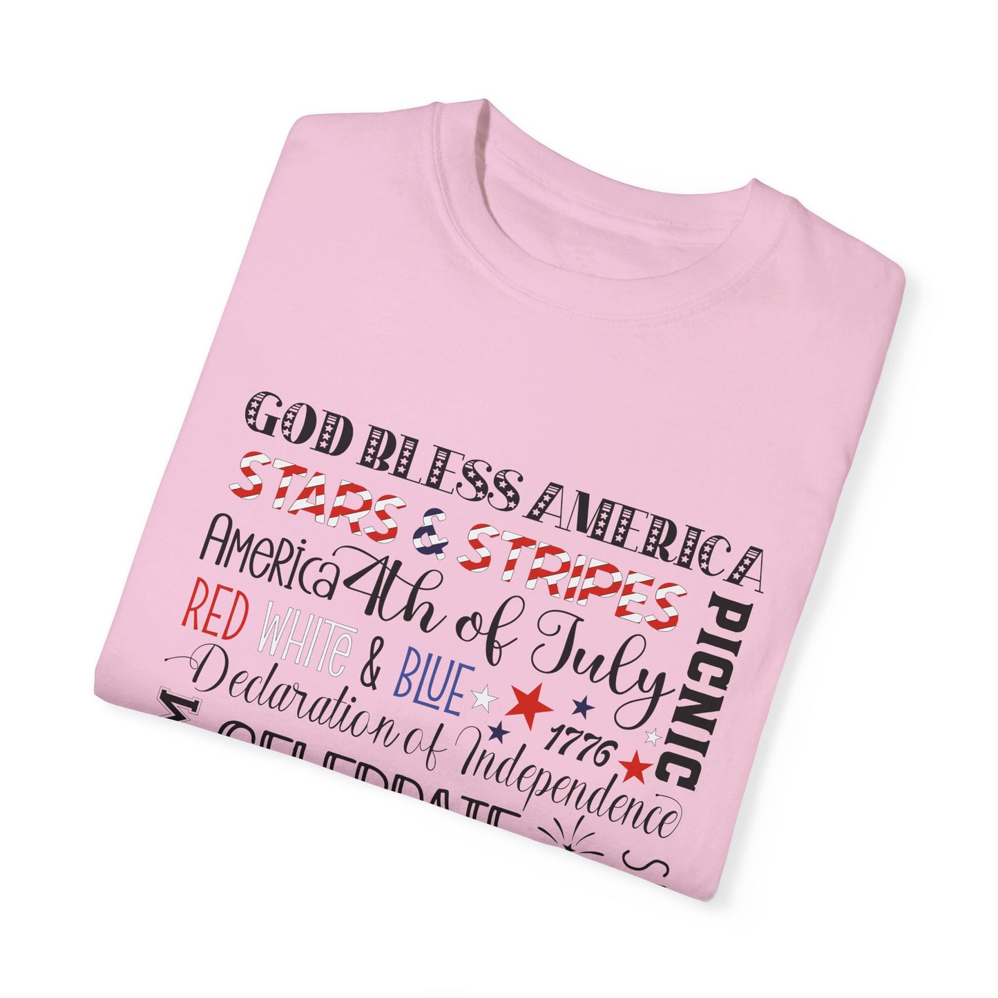 Fourth Of July Comfort Color T-Shirt