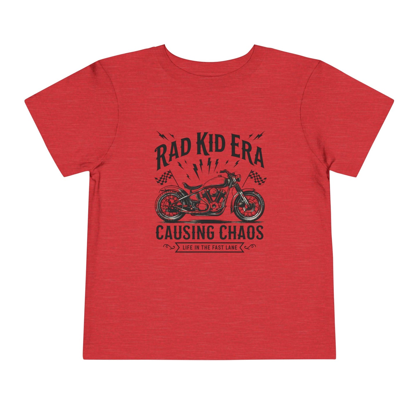 Rad Kid Era Toddler Tee, Trendy Kids Shirt, Cool Child Top, Retro Toddler Clothing