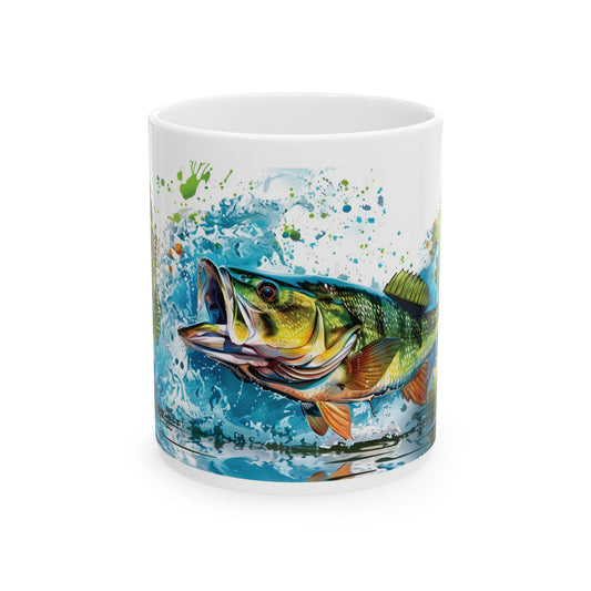 Fishing Mug Ceramic Mug, (11oz)