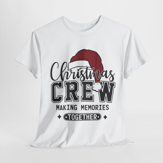 Family Christmas Crew Unisex Heavy Cotton Tee/ Family Matching Christmas Tee