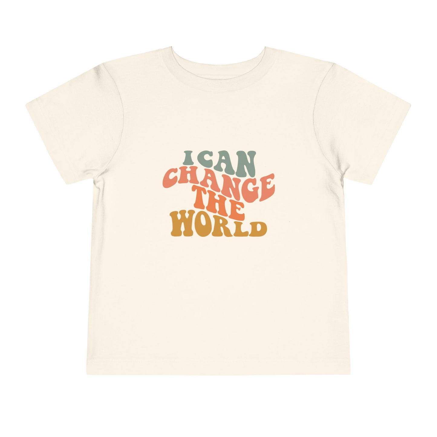 I Can Change the World Toddler Short Sleeve Tee