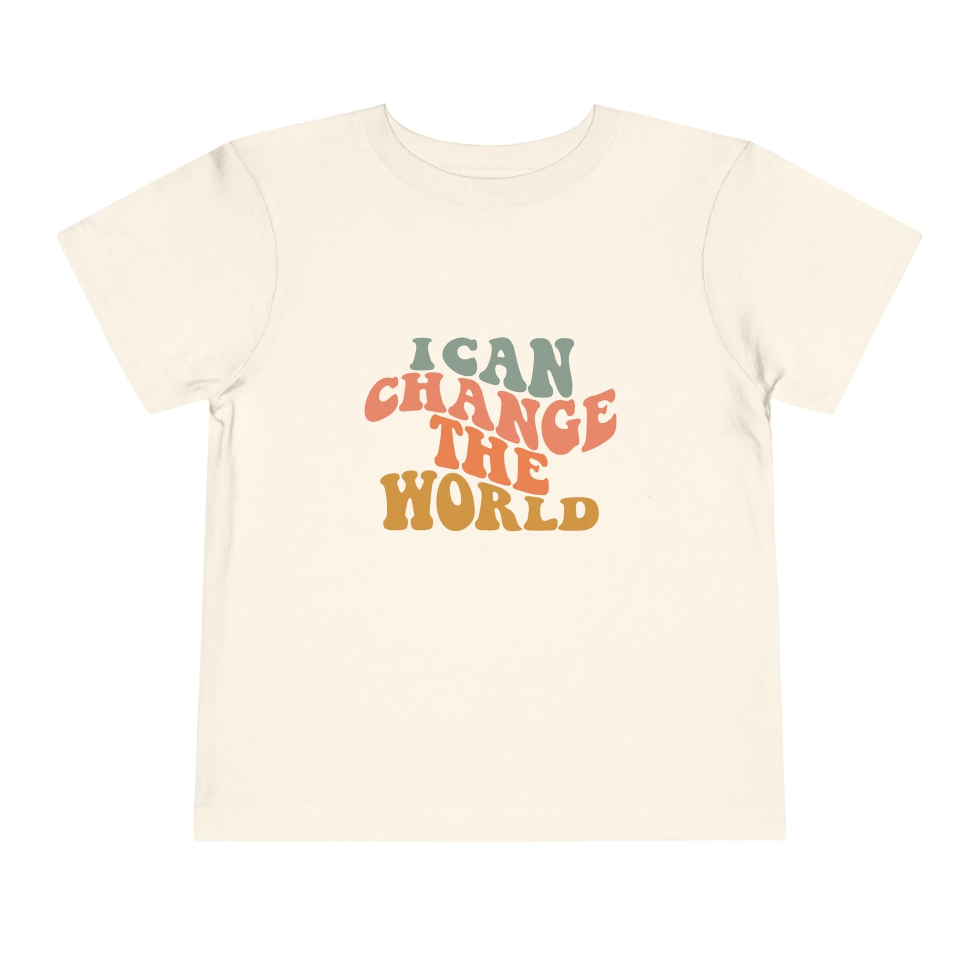 I Can Change the World Toddler Short Sleeve Tee