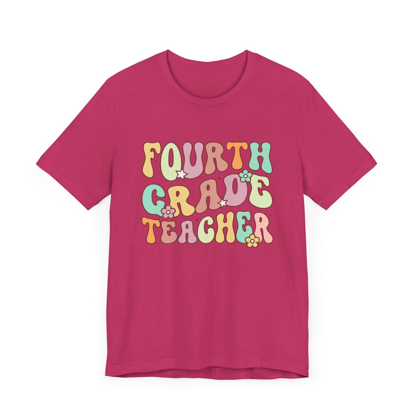 Fourth Grade Teacher Bella Canvas Shirt/Fourth Grade Team/Fourth Grade Teacher/4th Grade Teacher shirt/4th Grade/Bella Canvas