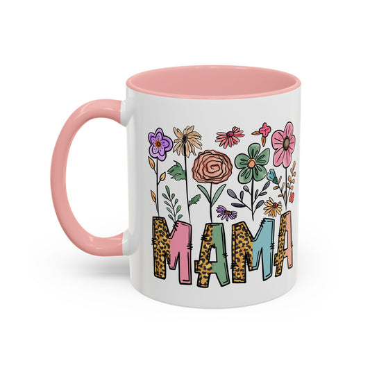 Mama Mug Accent Coffee Mug, 11oz