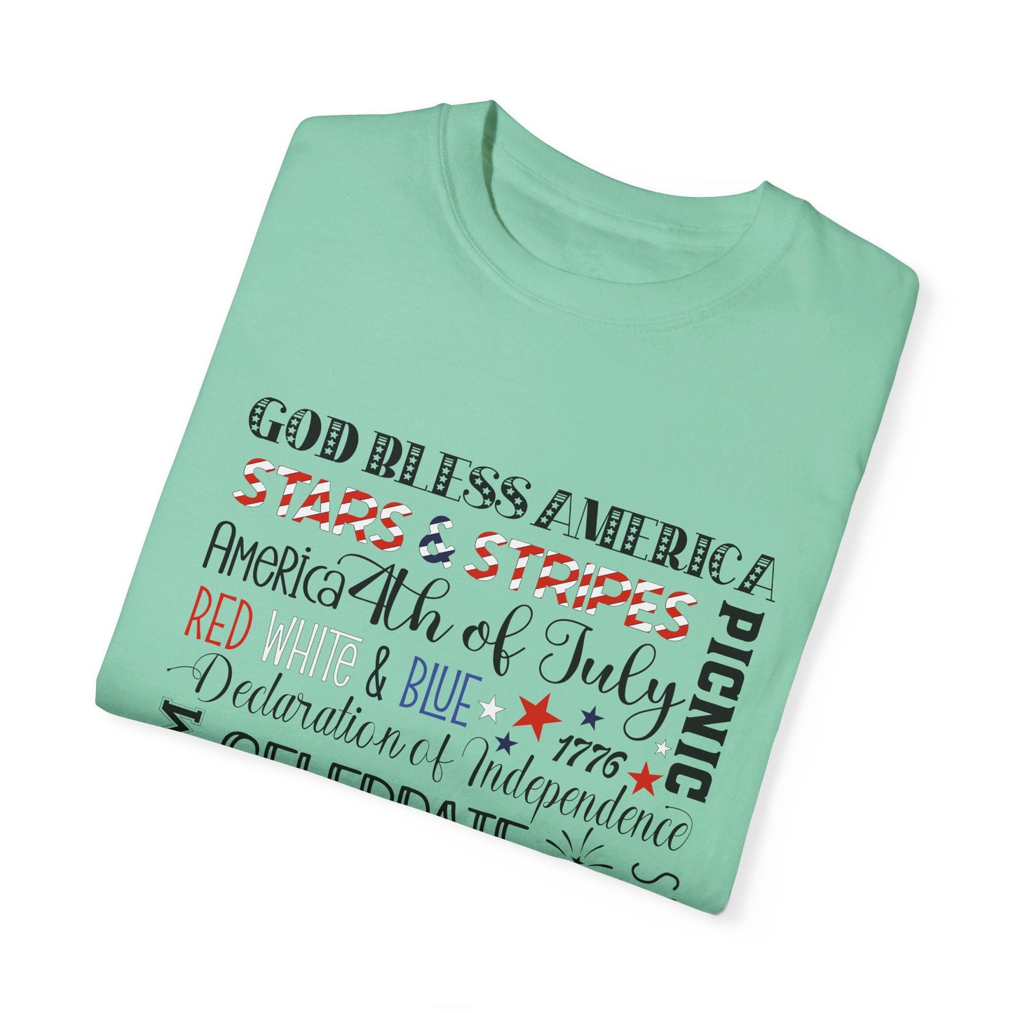 Fourth Of July Comfort Color T-Shirt