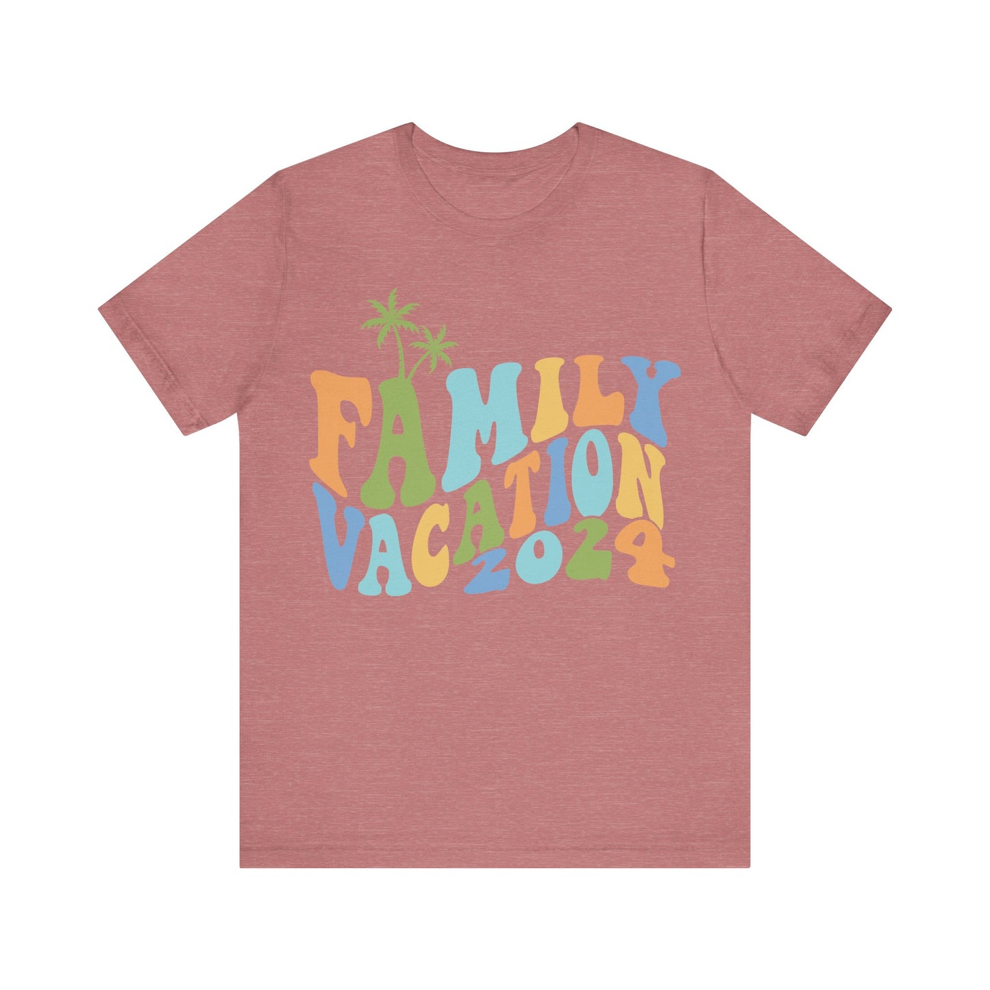 Family Vacation 2024 Short Sleeve Tee