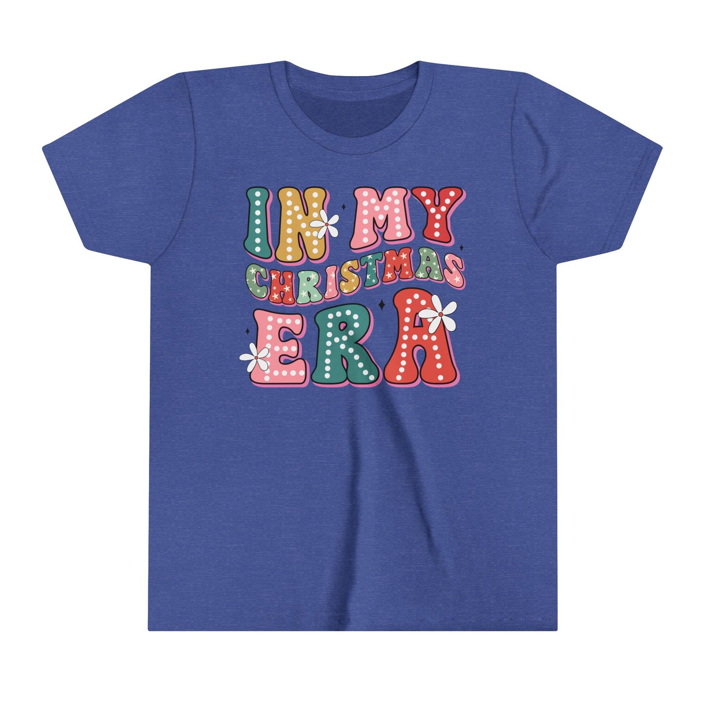 In My Christmas Era Youth Short Sleeve Tee
