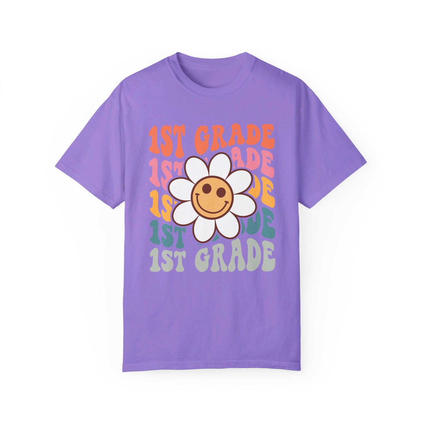 First Grade Teacher Comfort Color T-Shirt