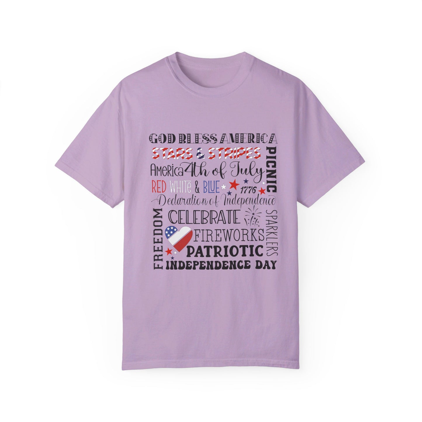 Fourth Of July Comfort Color T-Shirt