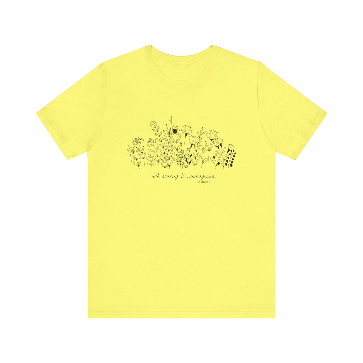 Minimalist T-Shirts, Gifts for Women, Flowers Bella Canvas, Aesthetic Tees, Floral Shirts for Women, Wild Flowers Graphic Tees Unisex