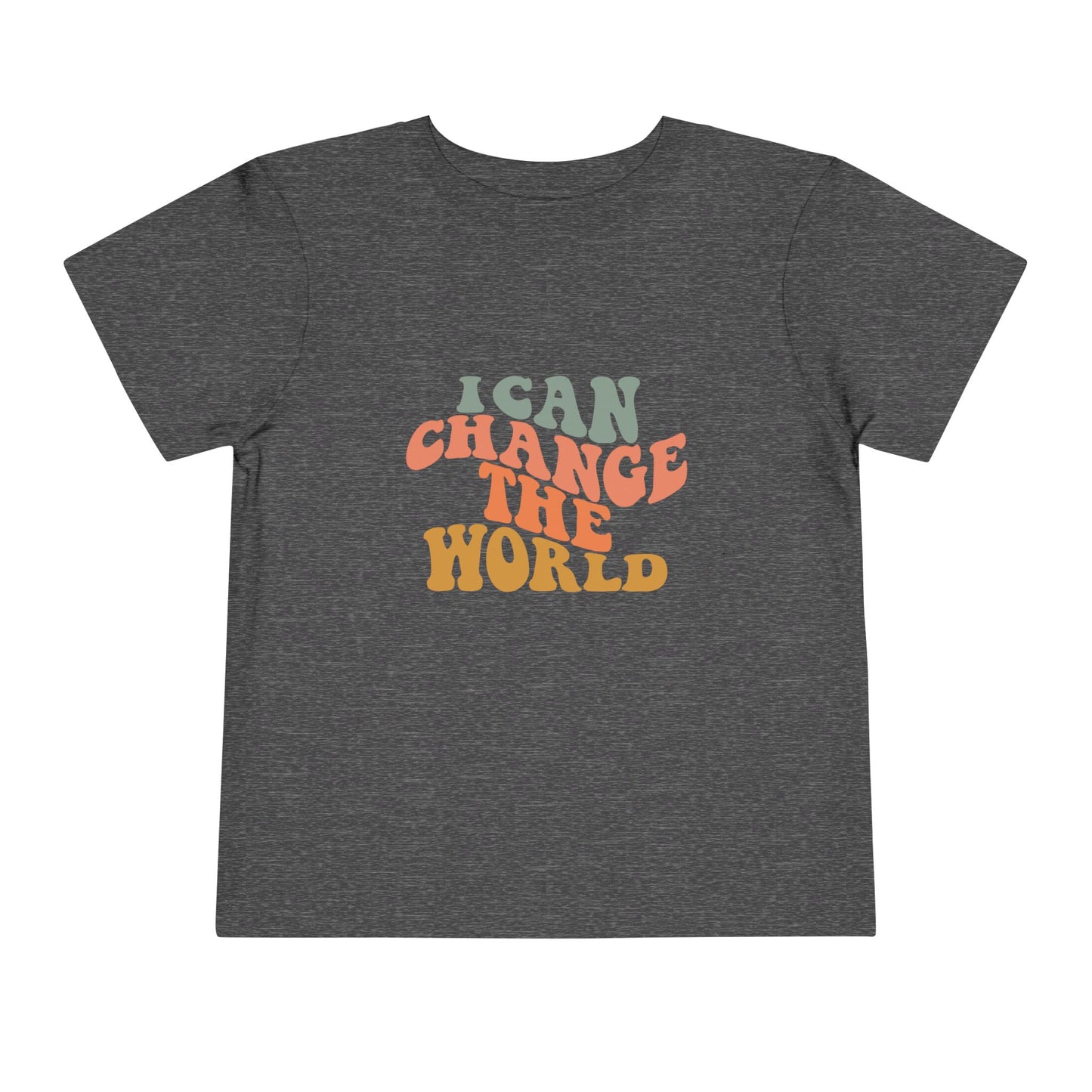 I Can Change the World Toddler Short Sleeve Tee