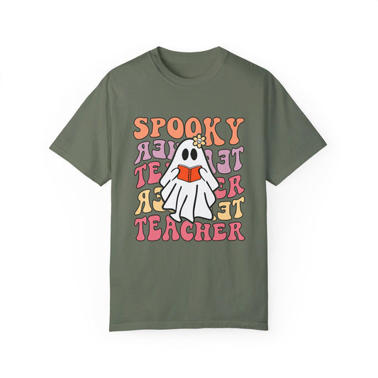 Spooky Teacher Comfort Colors T-shirt
