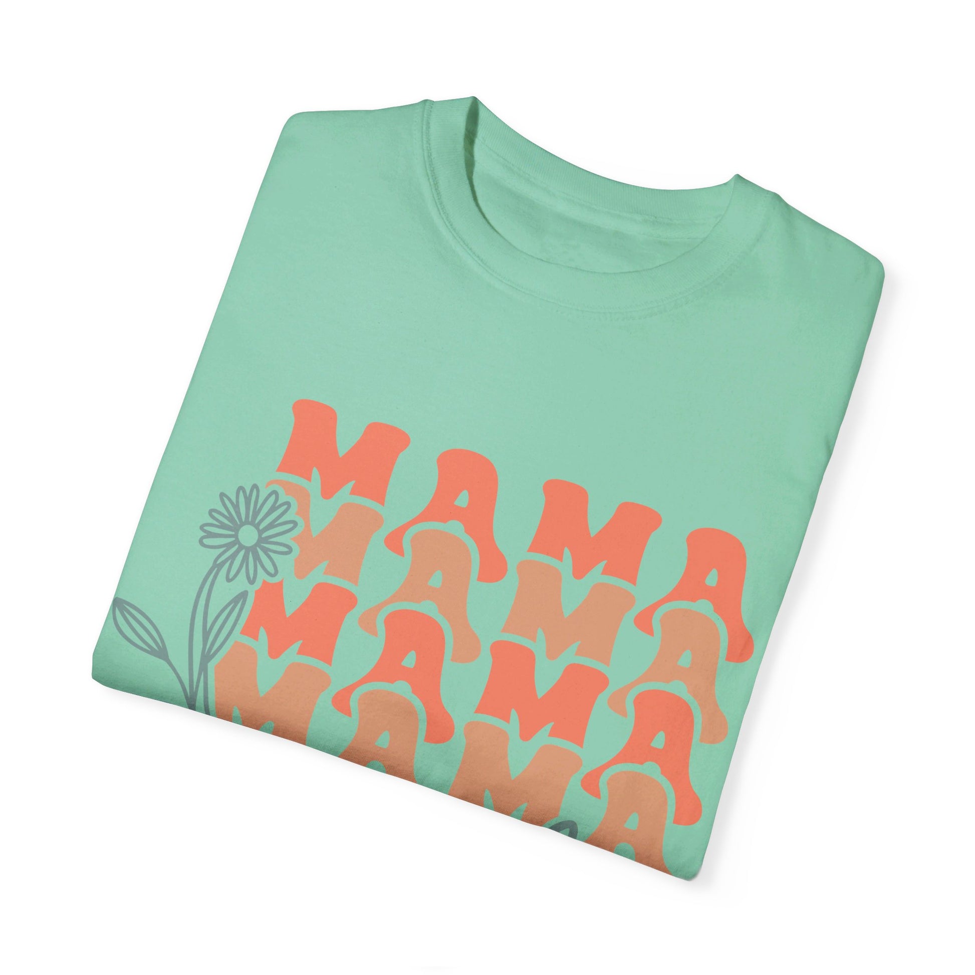 Mama Wildflower Comfort Color T-shirt