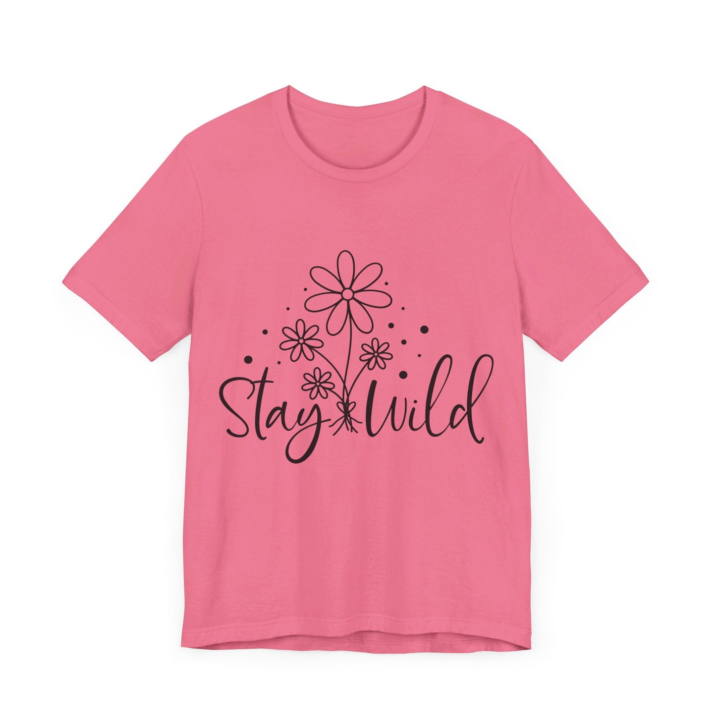 Stay Wild Jersey Short Sleeve Tee