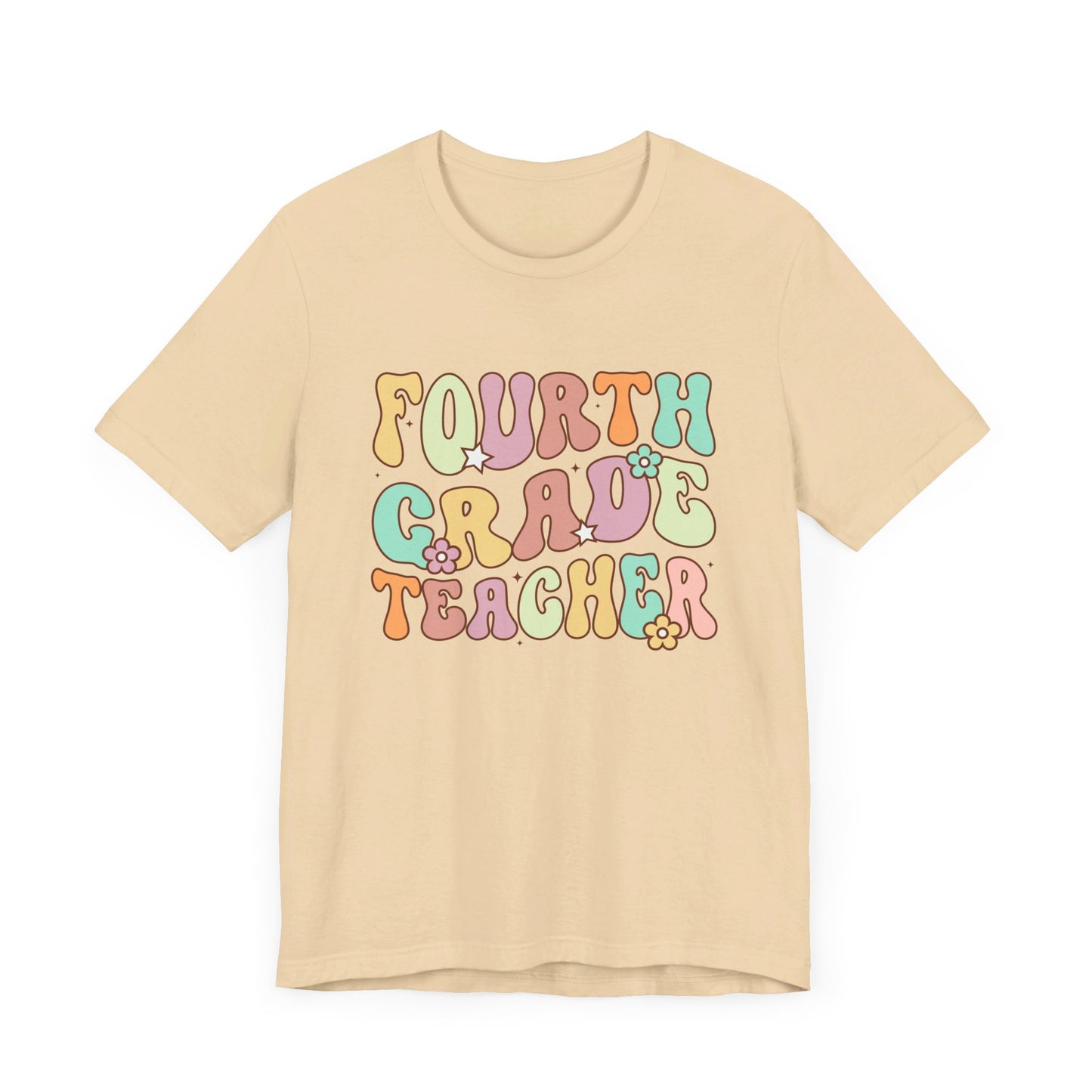 Fourth Grade Teacher Bella Canvas Shirt/Fourth Grade Team/Fourth Grade Teacher/4th Grade Teacher shirt/4th Grade/Bella Canvas