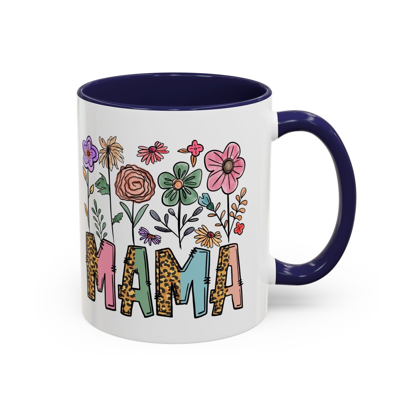 Mama Mug Accent Coffee Mug, 11oz
