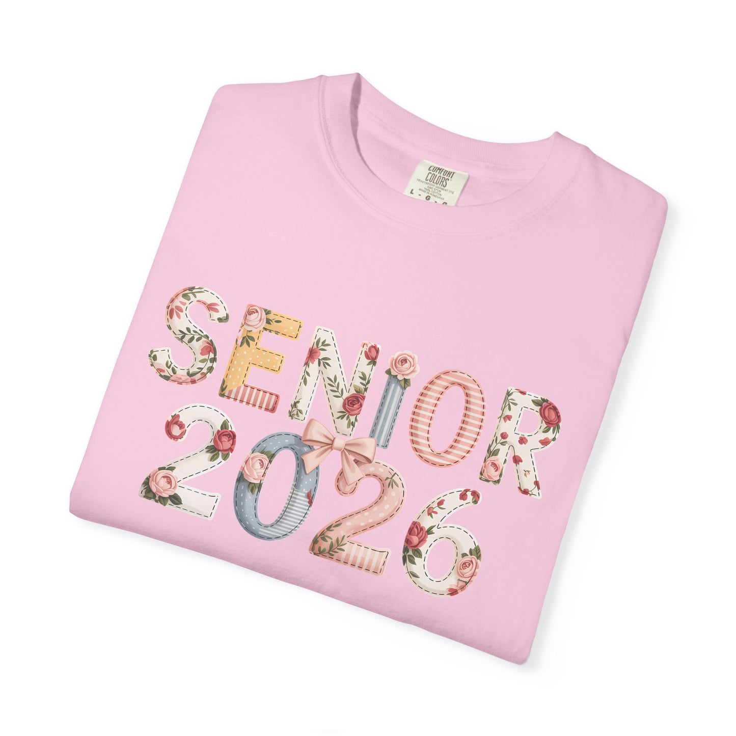 Senior 2026 Garment-Dyed T-shirt, Unisex Graduation Tee - Class of 2026 Apparel, Senior Shirt