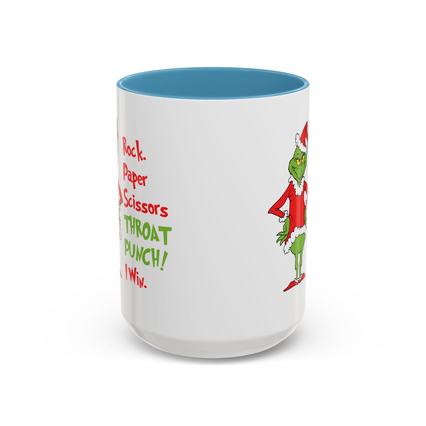 Grinch Accent Coffee Mug (11 oz) /Holiday Mug/ Holiday Coffee Mug/ Funny Holiday Mug