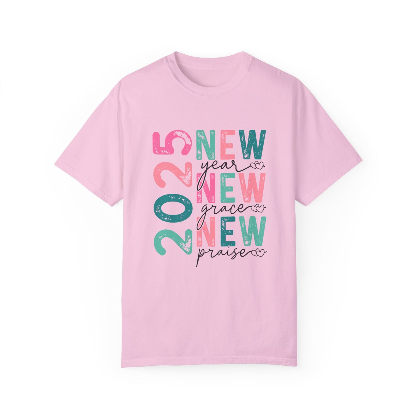 New Year 2025 Unisex Comfort Color T-shirt/2025 Comfort Color Tee/New Years 2025