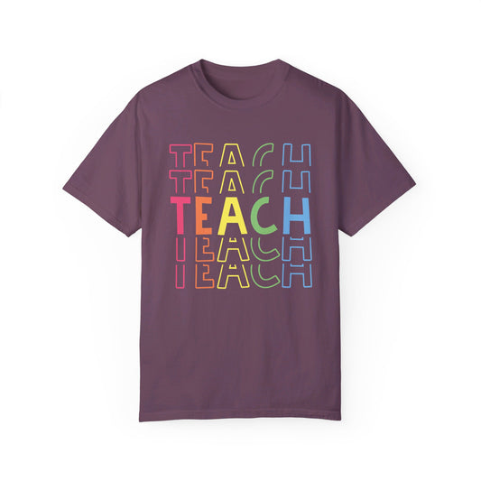 Teach Comfort Color Teacher T-shirt