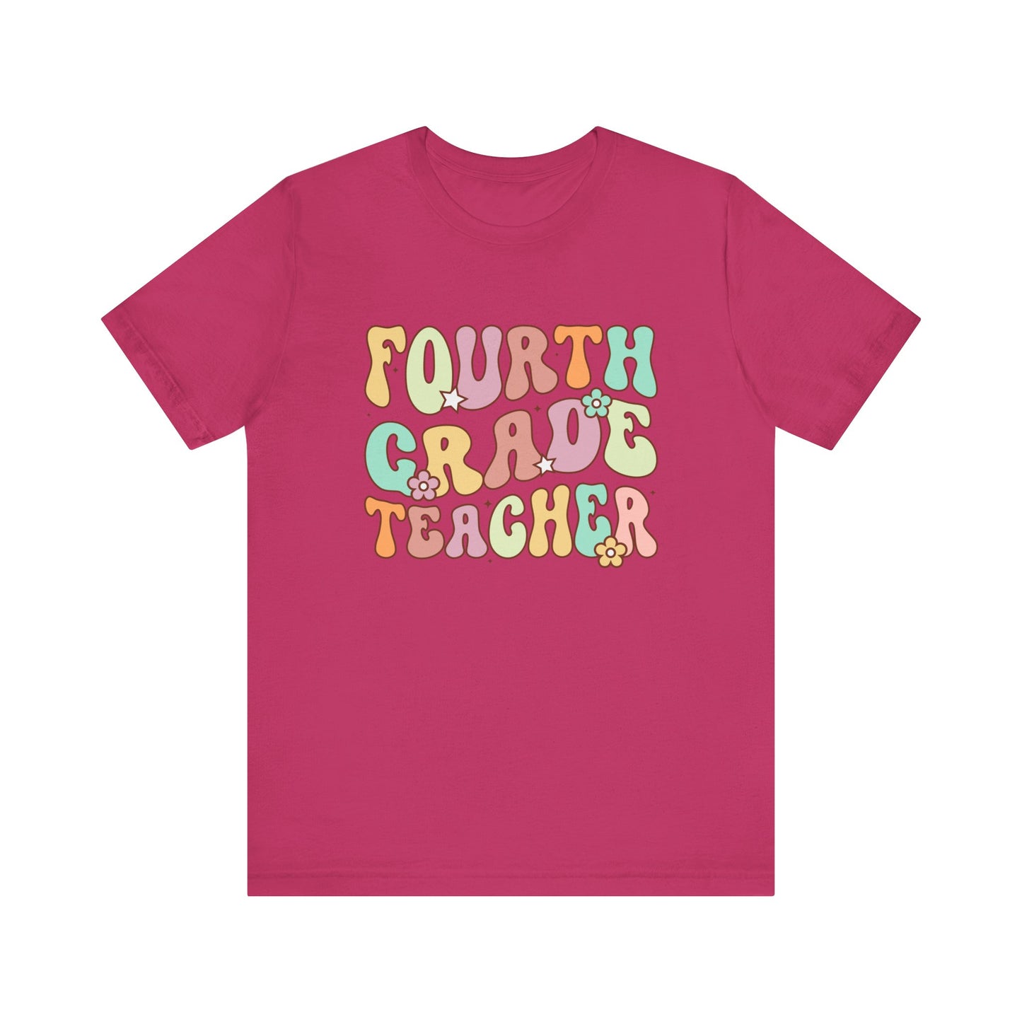 Fourth Grade Teacher Bella Canvas Shirt/Fourth Grade Team/Fourth Grade Teacher/4th Grade Teacher shirt/4th Grade/Bella Canvas