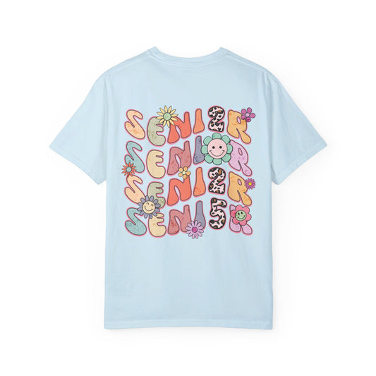 Senior 2025 Comfort Color T-shirt/Front and back design