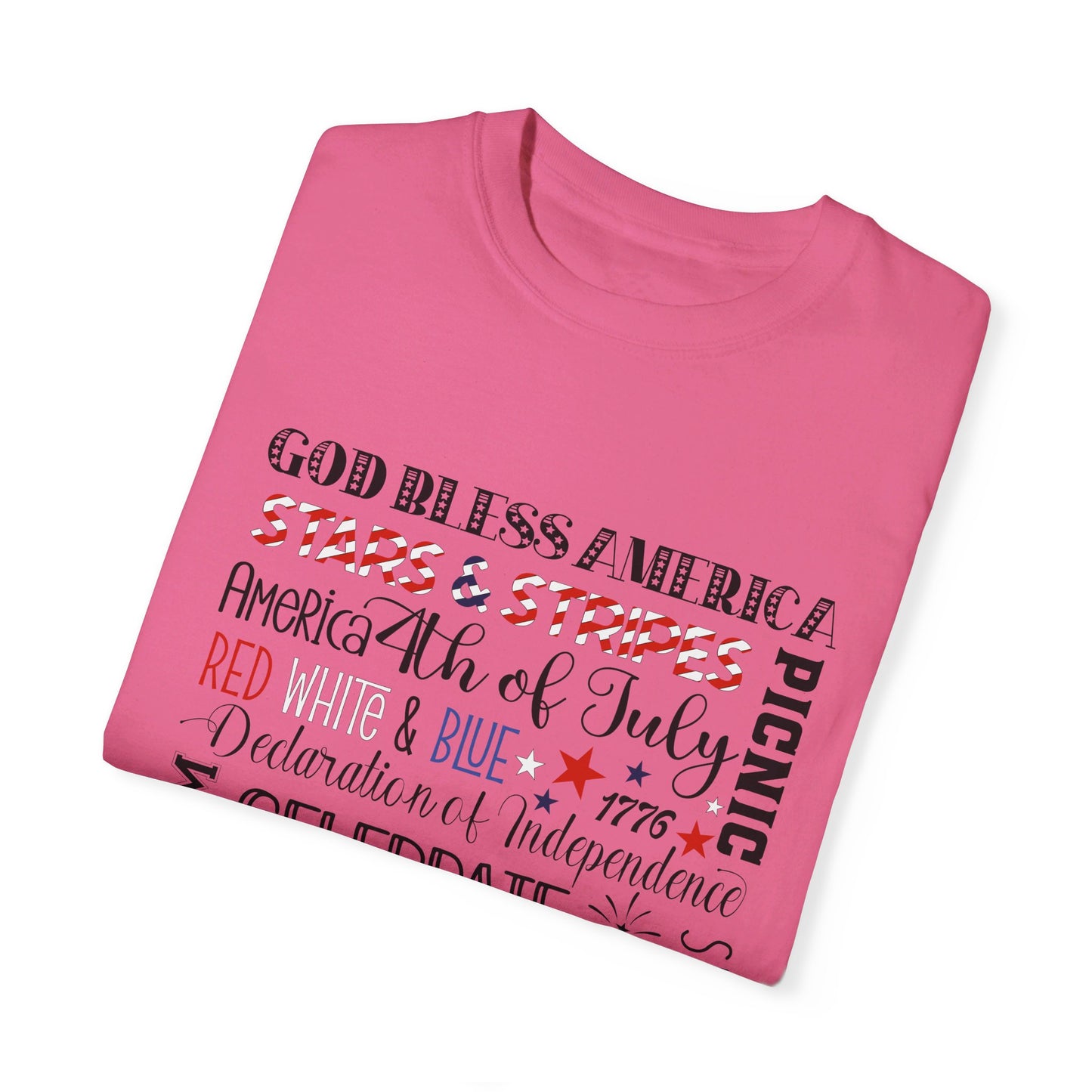 Fourth Of July Comfort Color T-Shirt