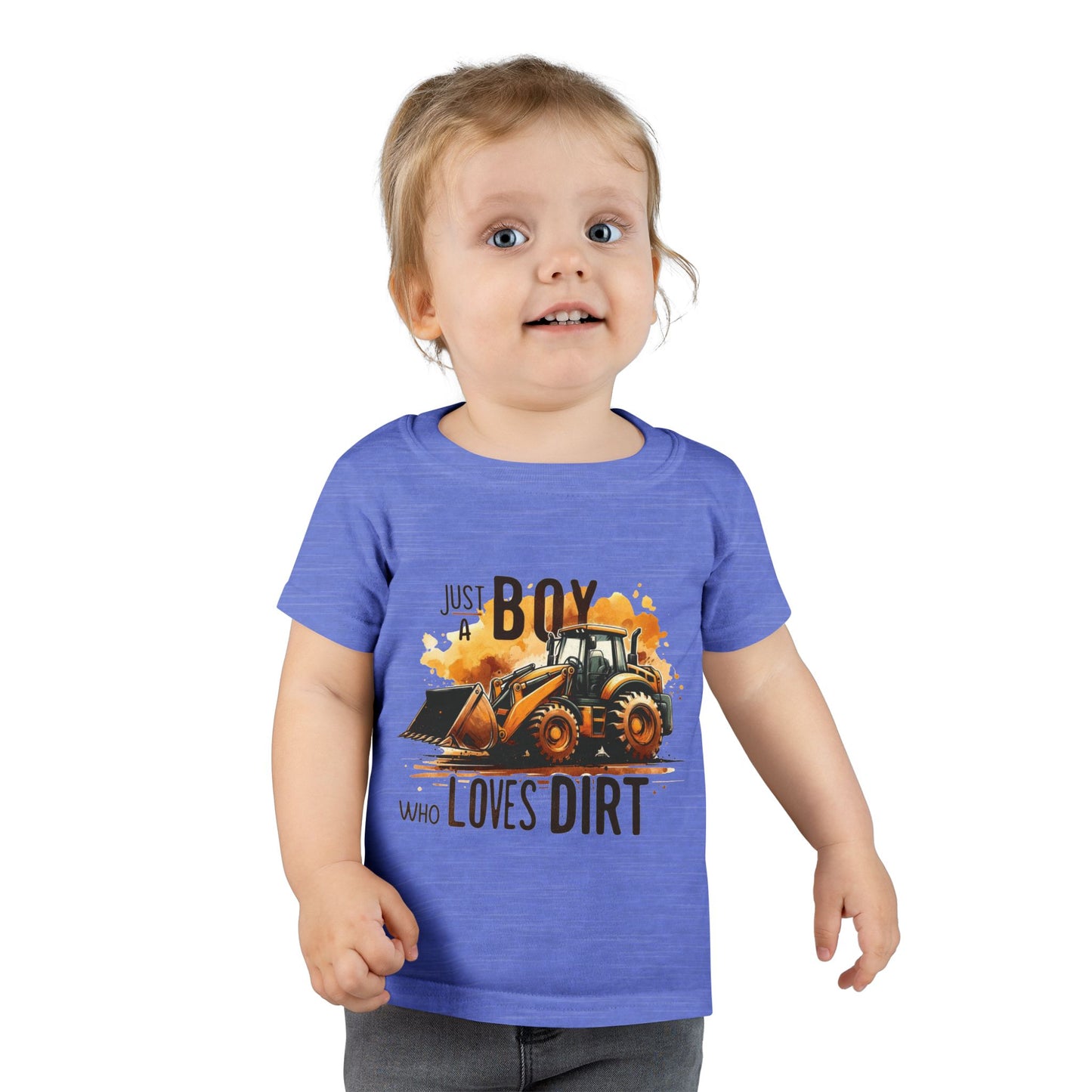 Just a boy who loves dirt *Toddler Size T-shirt