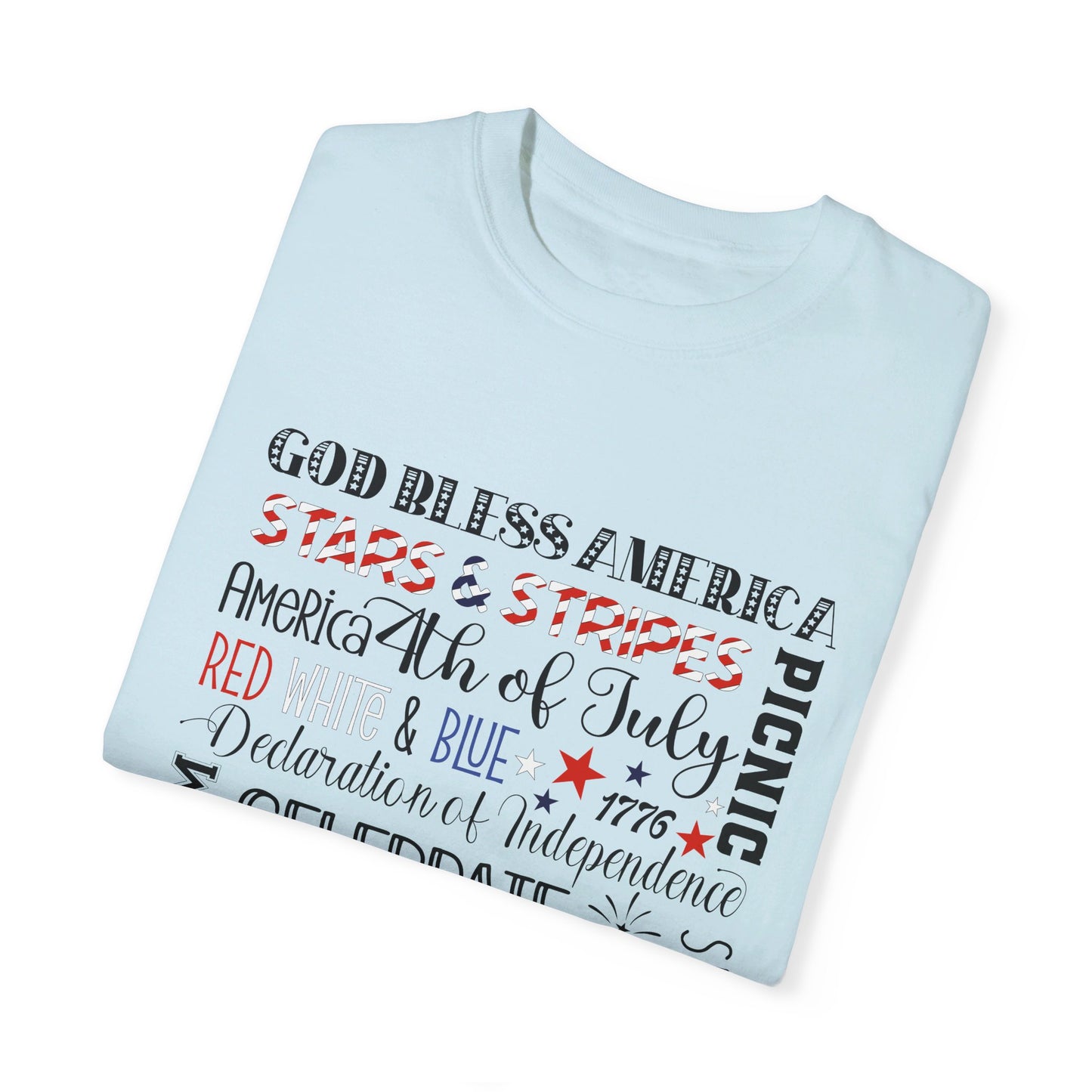 Fourth Of July Comfort Color T-Shirt