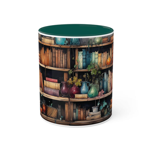 3D Library Coffee Mug
