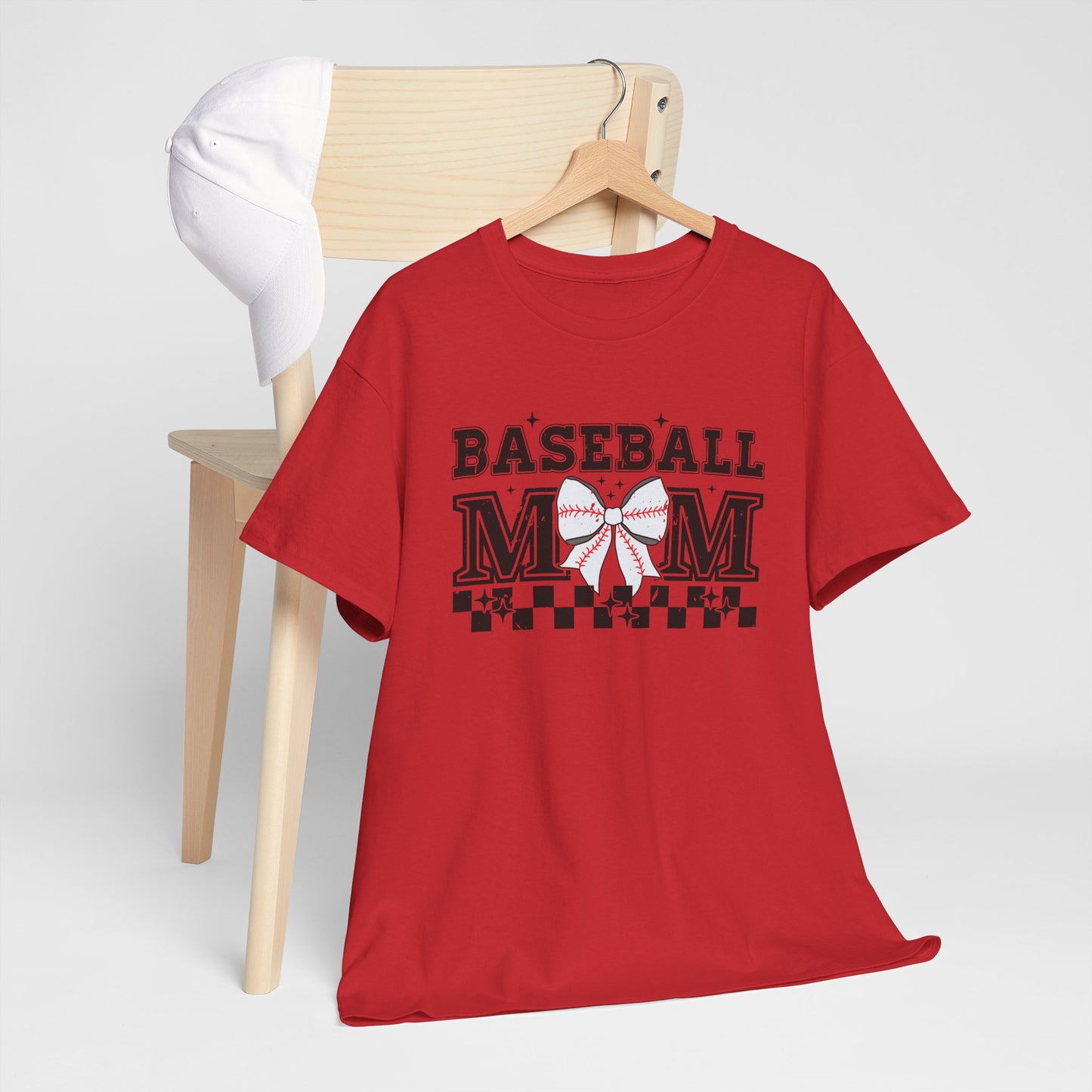 Baseball Mom Tee - Perfect Gift for Sports Moms, Soft Cotton T-shirt, Casual Wear for Game Days, Unique Sports Apparel,