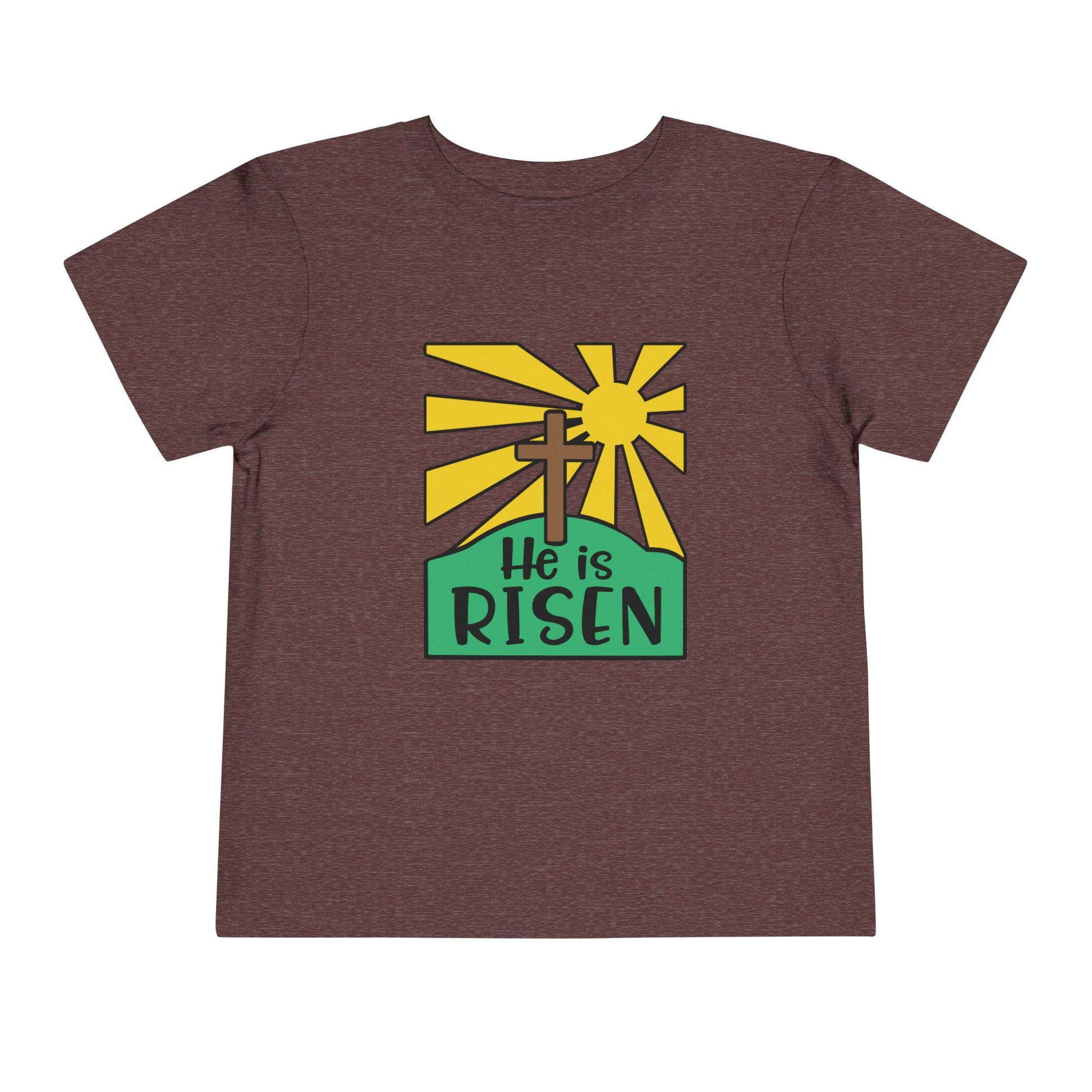 He is Risen Toddler Short Sleeve Tee
