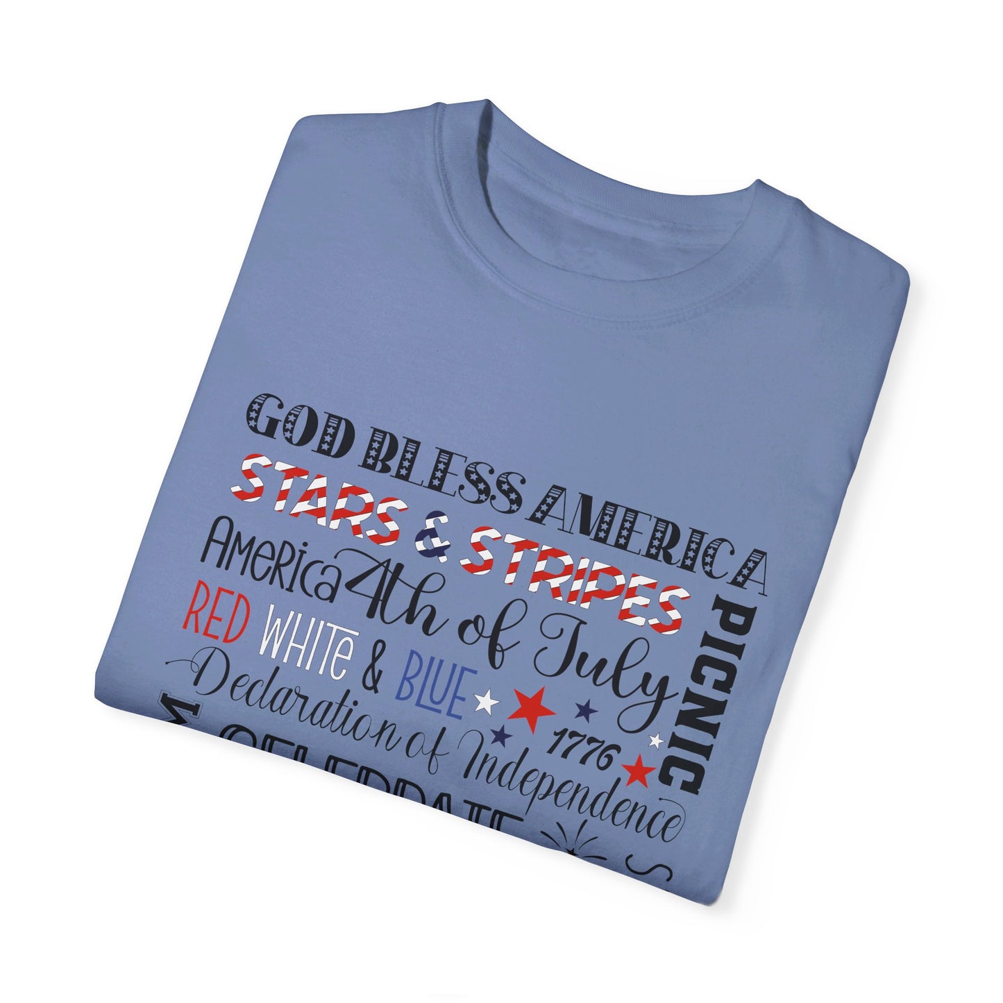 Fourth Of July Comfort Color T-Shirt