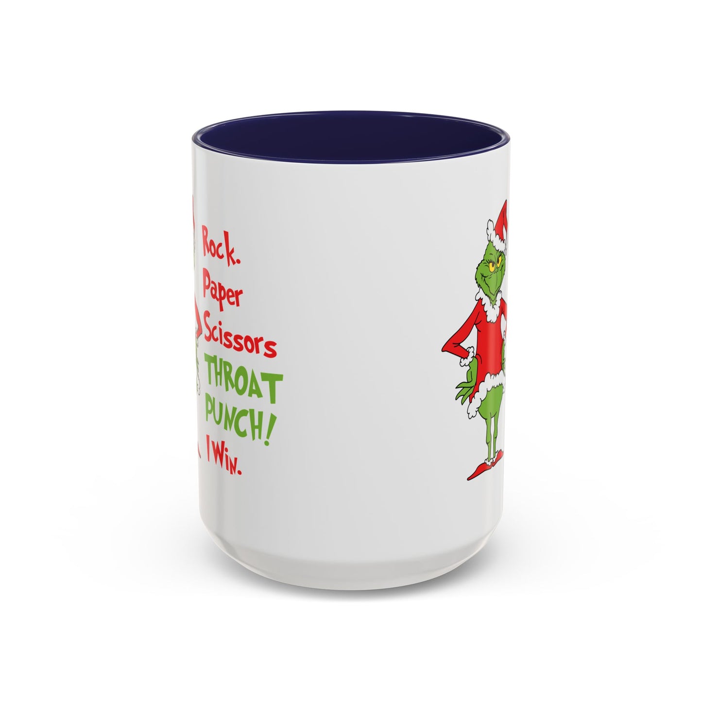 Grinch Accent Coffee Mug (11 oz) /Holiday Mug/ Holiday Coffee Mug/ Funny Holiday Mug