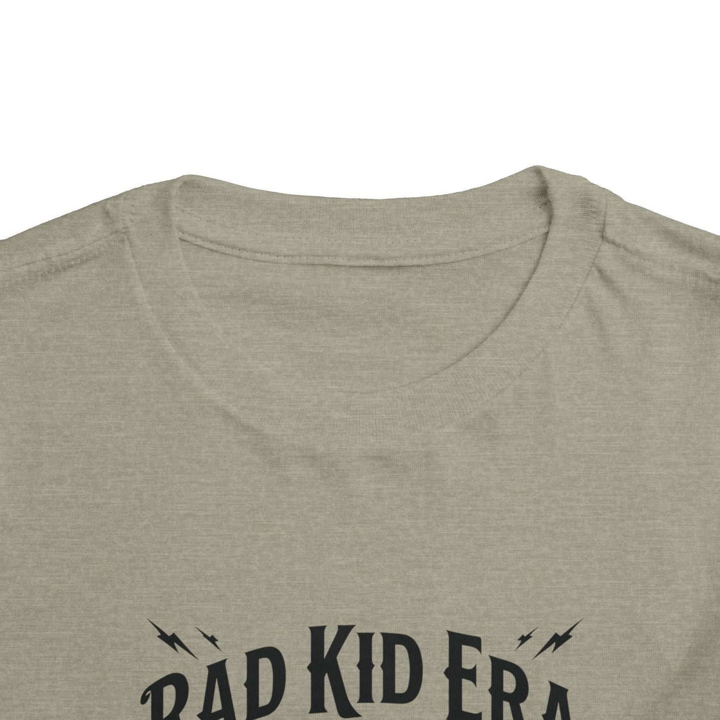 Rad Kid Era Toddler Tee, Trendy Kids Shirt, Cool Child Top, Retro Toddler Clothing