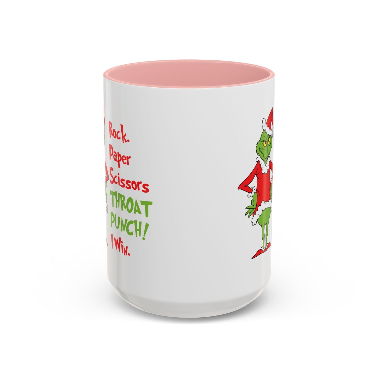 Grinch Accent Coffee Mug (11 oz) /Holiday Mug/ Holiday Coffee Mug/ Funny Holiday Mug