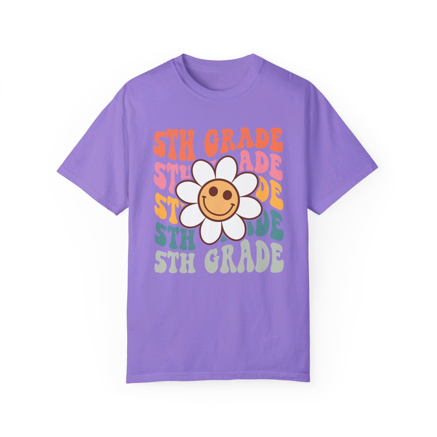 Fifth Grade Comfort Color Teacher T-shirt