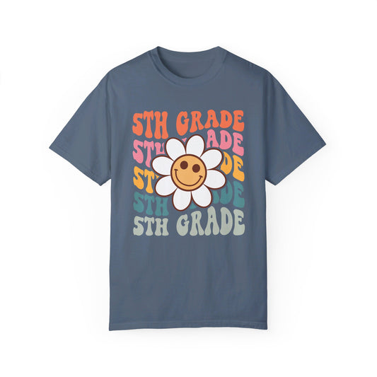 Fifth Grade Comfort Color Teacher T-shirt