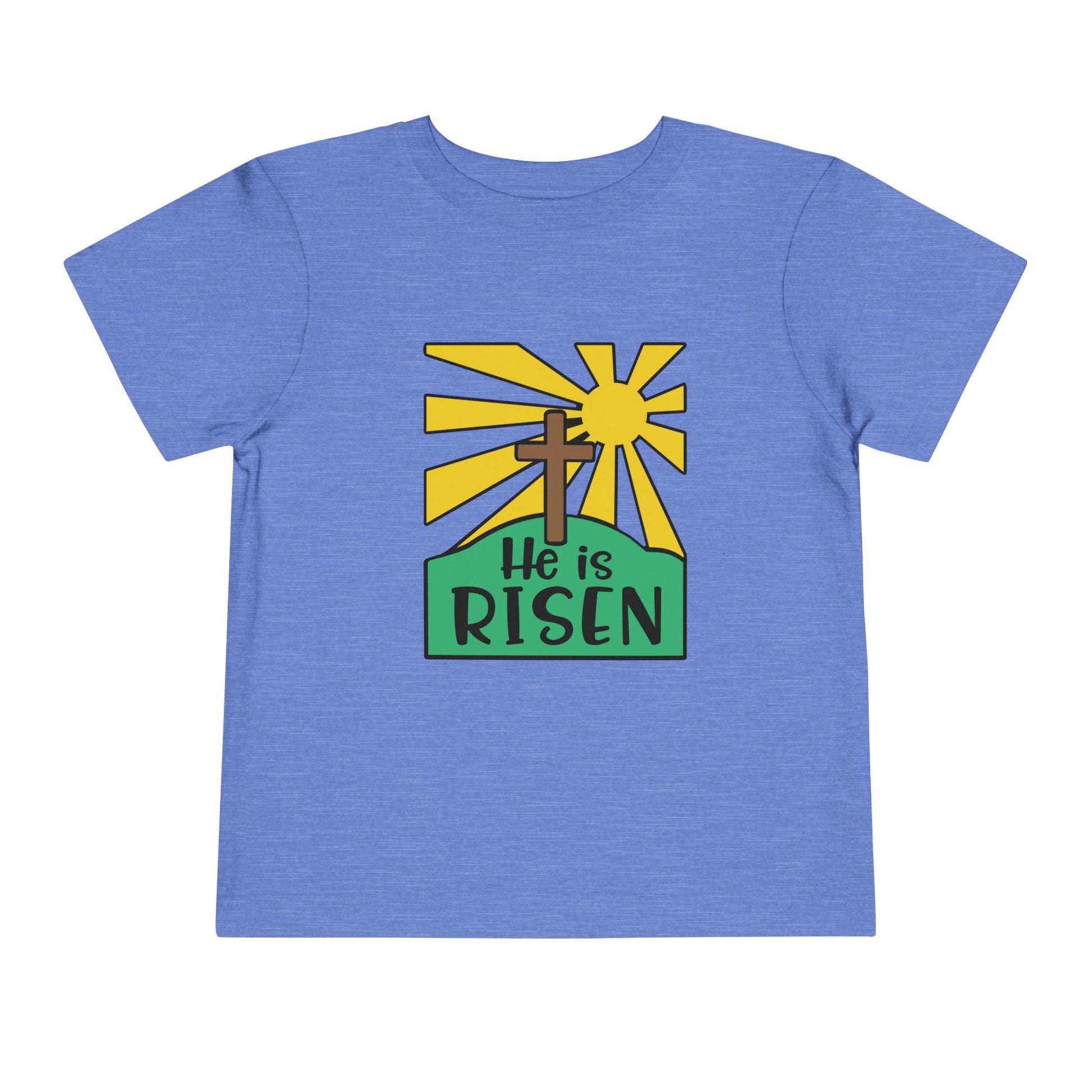 He is Risen Toddler Short Sleeve Tee