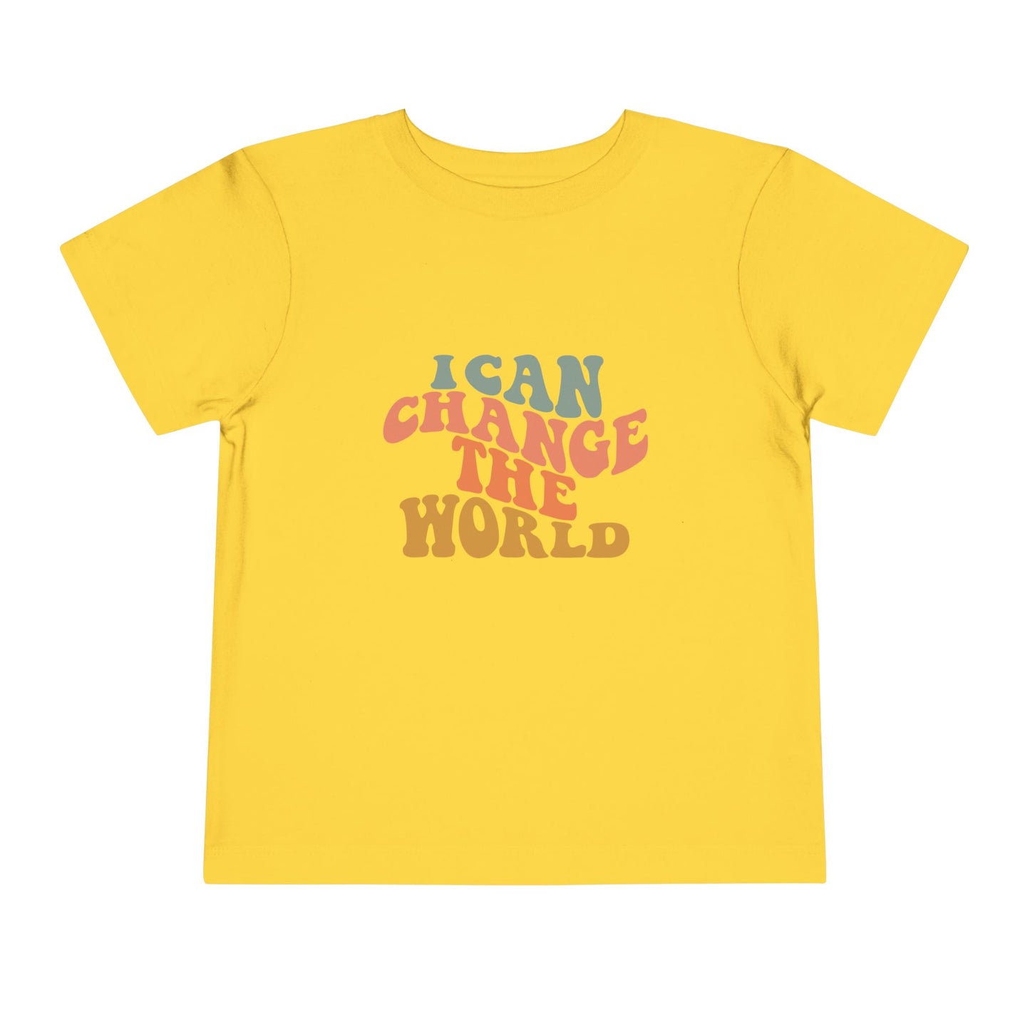 I Can Change the World Toddler Short Sleeve Tee