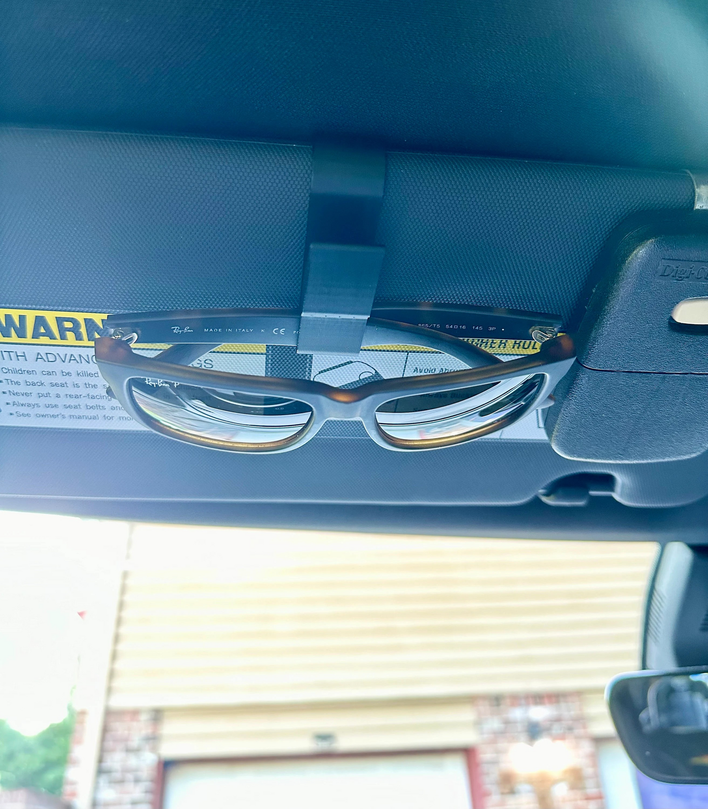 Sunglasses Visor Clip for Car / Vehicle Glasses Clip