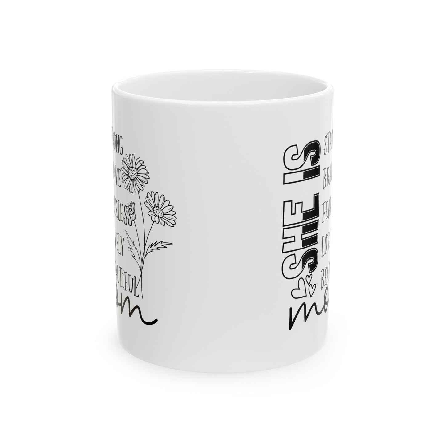 Mom Coffee Ceramic Mug, 11oz